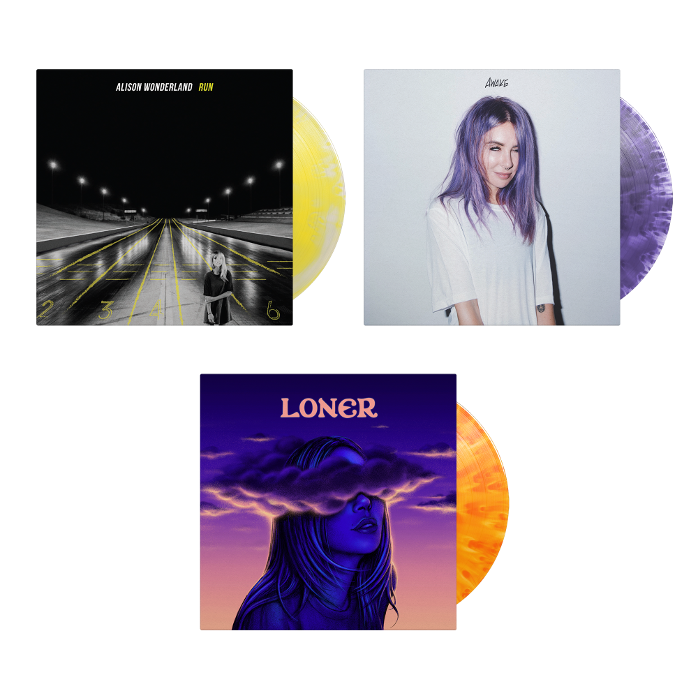 Alison Wonderland 'Trinity' Vinyl Box Set 3 Vinyls